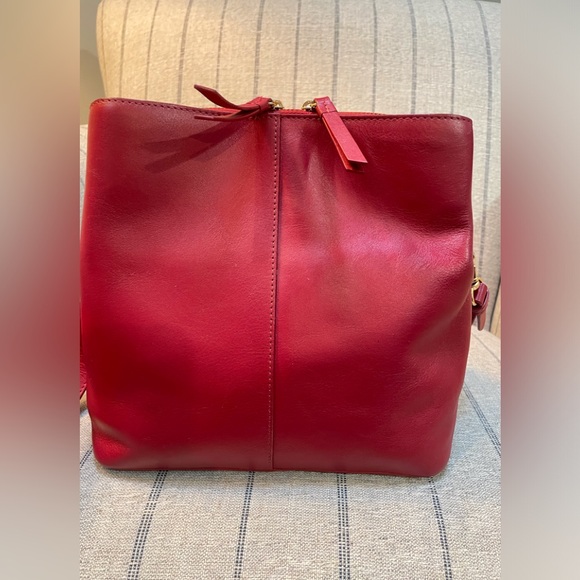 Radley London Dukes Place med. crossbody bag in Poinsettia colored leather - Picture 3 of 12